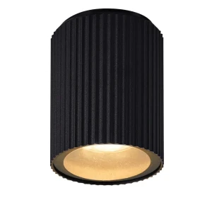 LAmpa sufitowa KYKLOP RIPPLE CEILING GU10 BLACK