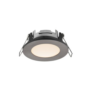 Downlight Szczotkowany LEONIS 2700K IP65 3-KIT NIKKEL