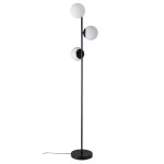 Lampa podłogowa LILLY GULV 3XE14 SORT/OPAL