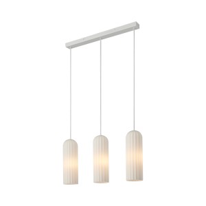 Lampa wisząca MIELLA 3-RAIL E27 WHITE