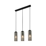 Lampa wisząca MIELLA 3-RAIL PENDANT E27 SMOKED