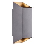 Lampa kinkiet NICO SQUARE 22 GU10 ANTRASIT