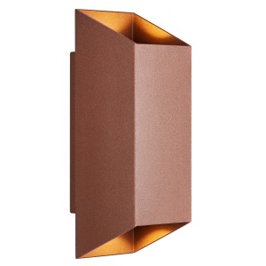 Lampa kinkiet NICO SQUARE 22 GU10 RUST