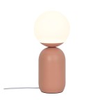 Lampa stołowa NOTTI BORD E14 TERRACOTTA