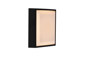 Lampa kinkiet OLIVER SQUARE LED SORT