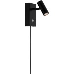 Lampa ścienna OMARI LED SORT