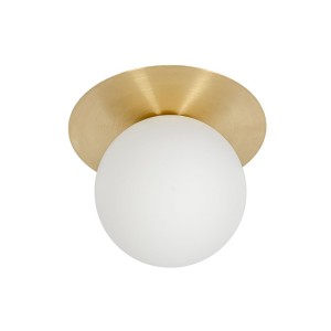 BORRA A lampa ścienna / kinkiet z mosiądzem