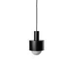 ENKEL 1 czarna sufitowa lampa wisząca