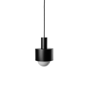 ENKEL 1 czarna sufitowa lampa wisząca