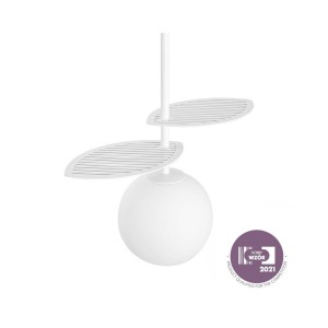 FYLLO A biała sufitowa lampa wisząca