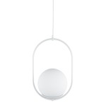 KOBAN B biała sufitowa lampa wisząca
