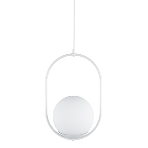 KOBAN B biała sufitowa lampa wisząca
