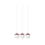 KUUL A burgundowa sufitowa lampa wisząca