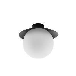 KUUL C czarna lampa sufitowa / plafon