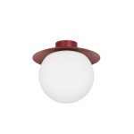 KUUL C burgundowa lampa sufitowa / plafon