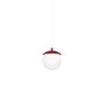 KUUL F burgundowa sufitowa lampa wisząca