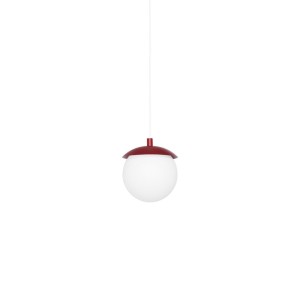 KUUL F burgundowa sufitowa lampa wisząca