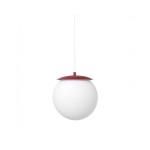 KUUL E burgundowa sufitowa lampa wisząca