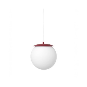 KUUL E burgundowa sufitowa lampa wisząca