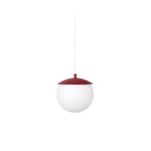 KUUL G burgundowa sufitowa lampa wisząca