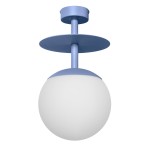 PLAAT B niebieska lampa przysufitowa / plafon