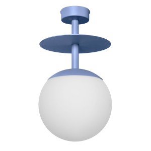 PLAAT B niebieska lampa przysufitowa / plafon