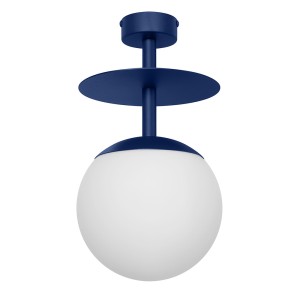 PLAAT B granatowa lampa przysufitowa / plafon
