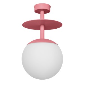 PLAAT B różowa lampa przysufitowa / plafon