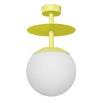 PLAAT B żółta lampa przysufitowa / plafon
