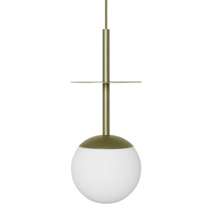 PLAAT A oliwkowa sufitowa lampa wisząca