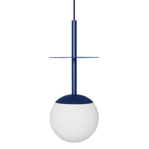 PLAAT A granatowa sufitowa lampa wisząca