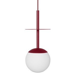 PLAAT A burgundowa sufitowa lampa wisząca