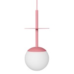 PLAAT A różowa sufitowa lampa wisząca