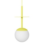 PLAAT A żółta sufitowa lampa wisząca