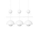 KELLO B biała potrójna lampa sufitowa
