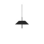 SAKOSI A czarna sufitowa lampa wisząca