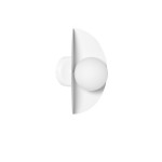 SALLO D biała lampa ścienna / kinkiet