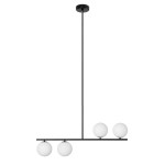 SUGURI A czarna lampa sufitowa w rozmiarze XL