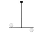 SUGURI C czarna lampa sufitowa w rozmiarze L