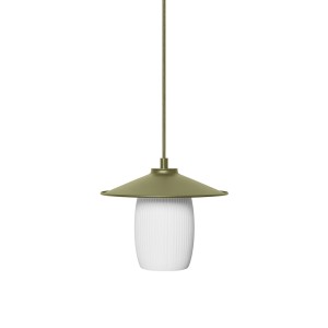 JINGU A oliwkowa sufitowa lampa wisząca