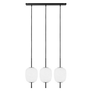 EPLI MINI 3L czarna potrójna sufitowa lampa wisząca