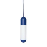 FUNSUI A granatowa sufitowa lampa wisząca