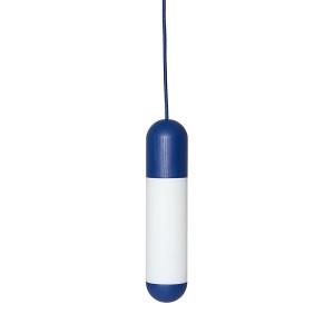 FUNSUI A granatowa sufitowa lampa wisząca