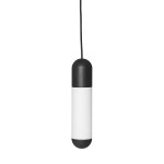 FUNSUI A czarna sufitowa lampa wisząca