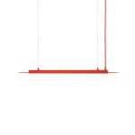 SENKEI A czerwonopomarańczowa sufitowa lampa wisząca