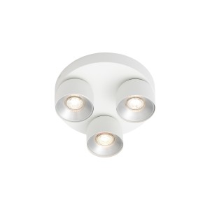 Lampa sufitowa PITCHER 3-RONDEL GU10 WHITE