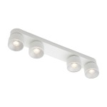 Lampa sufitowa PITCHER 4-SPOT GU10 WHITE