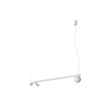 Lampa wisząca FOURTY III biały