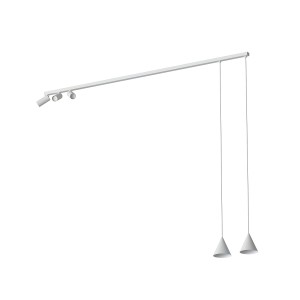 Lampa wisząca FOURTY V biały