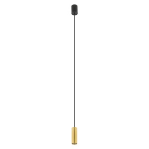 Lampa wisząca FOURTY S Mosiądz